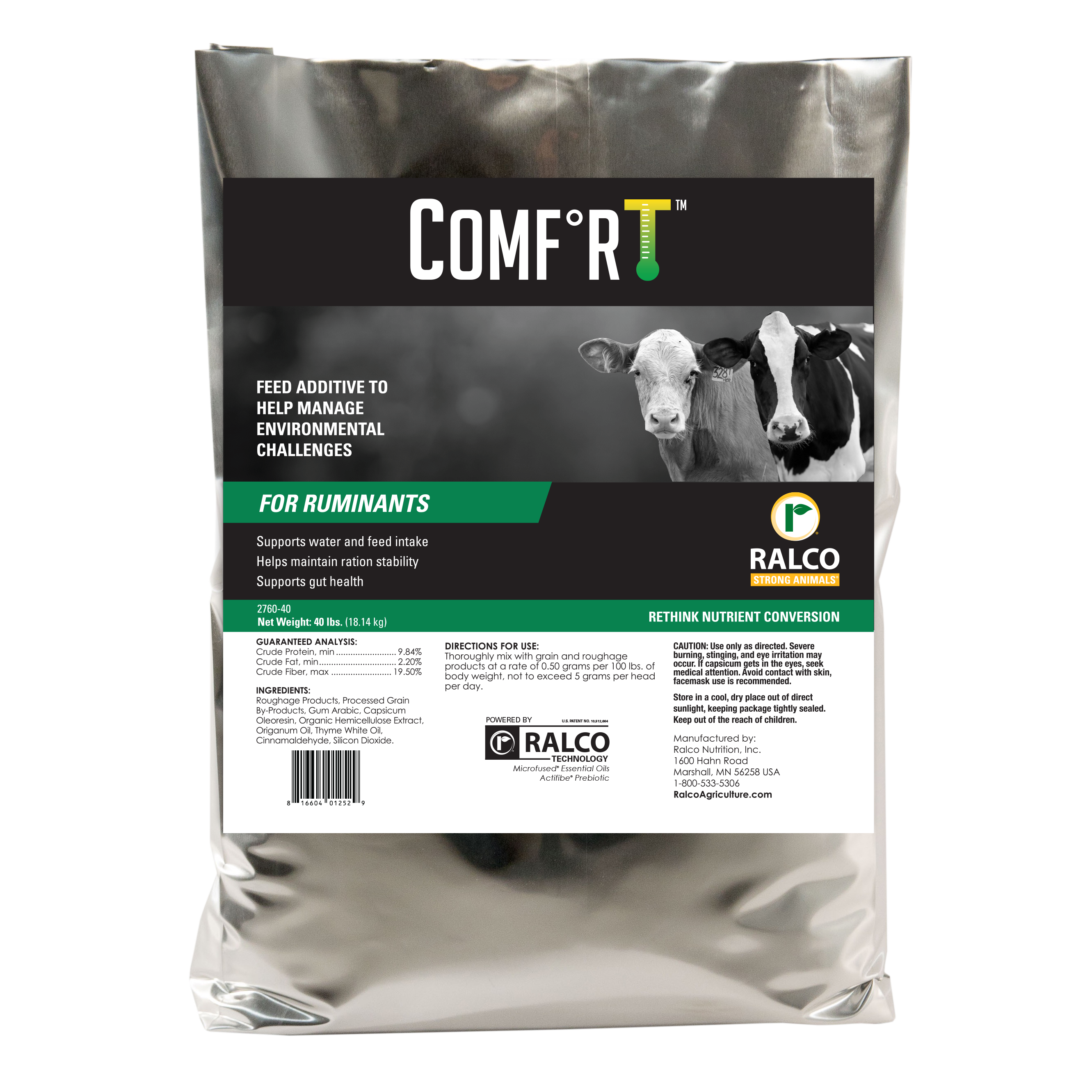 Comfort Feed Additive 40 lb. Bag